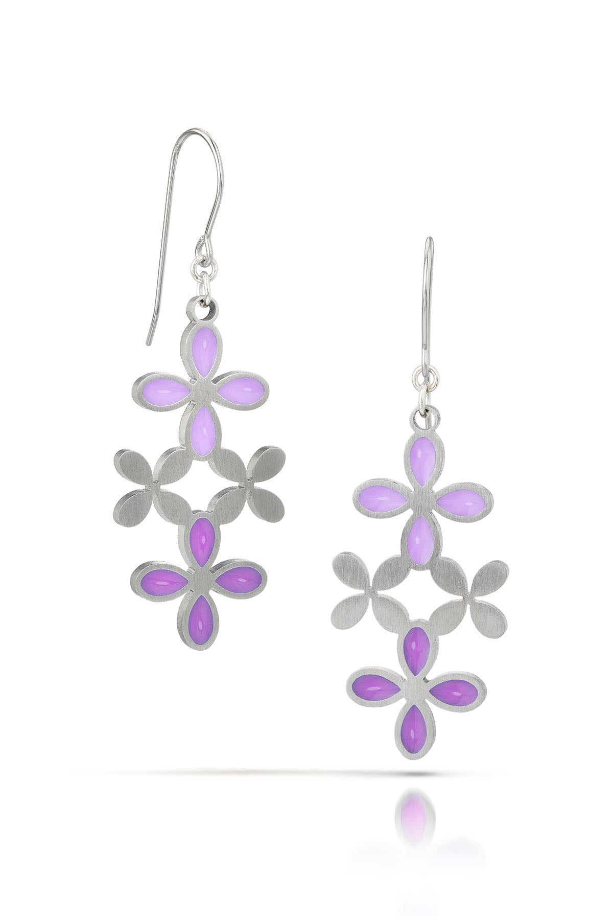 hydrangea earrings
