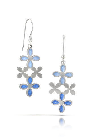 hydrangea earrings