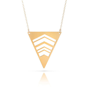 venice necklace, 18k gold-plated