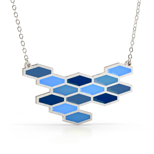 honeycomb necklace